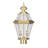 2 Light Outdoor Post Lantern Pendant with Clear Glass Shade-101230845