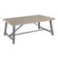 San Diego Dining Table. Steel Trestle Frame. Solid Pine Top - 160cm Seats 6 People OR 200cm Seats 8 People-22900771