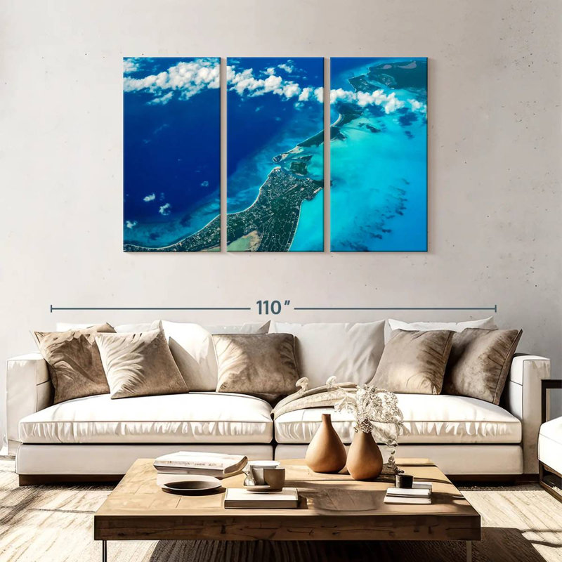 Gillard Turks And Caicos Islands, 48" H x 74" W
