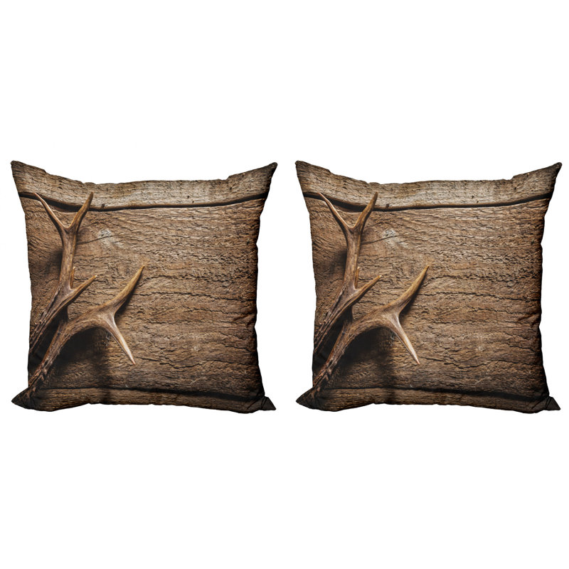Ambesonne Square Cushion Cover, 20" x 20"