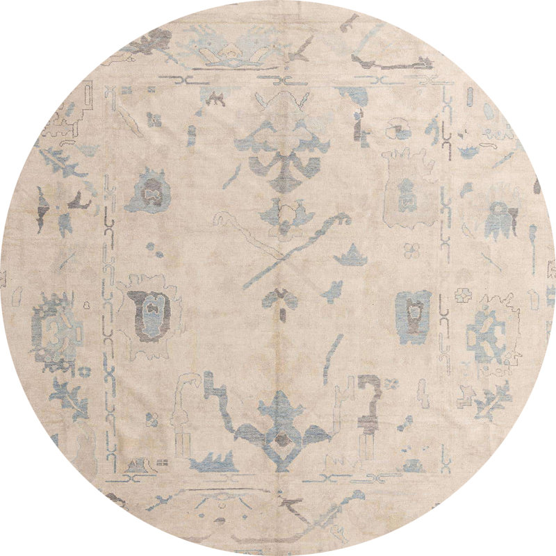 Tapis abstrait moderne 4334, Rond 4 pi