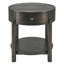  Table de bout ronde avec rangement Surbit-404266743