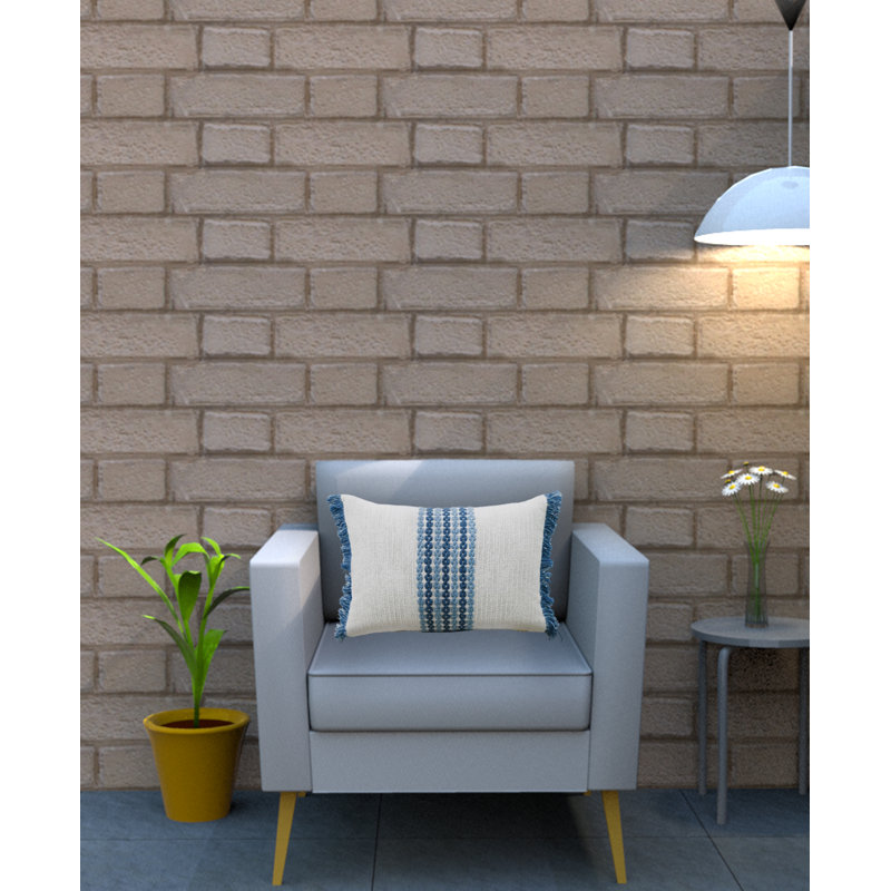 Ombre Cotton Throw Pillow