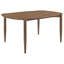 Ensemble de salle à manger en bois massif 5 pièces Walnut-129590641
