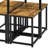 4 - Person Trestle Dining Set-1916971044-1916971043
