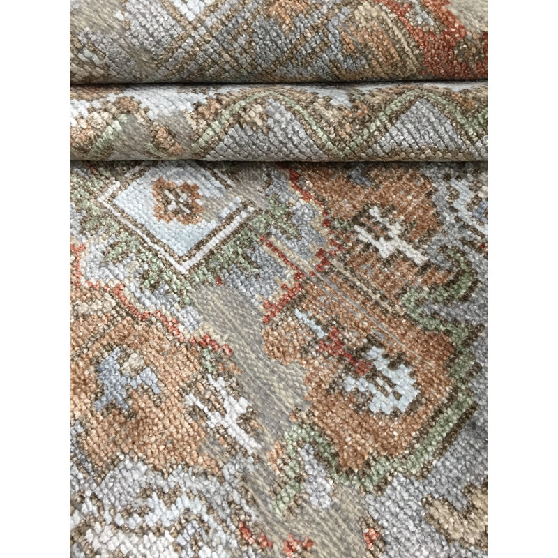 Viscose Oriental Indoor Rug, Rectangle 8' x 10'