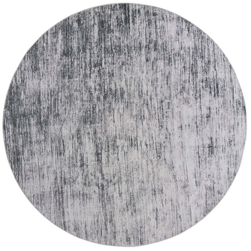 Ikhasa Chenille Indoor Rug, Round 7'7"