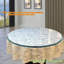 Plateau de table circulaire en verre-100655358