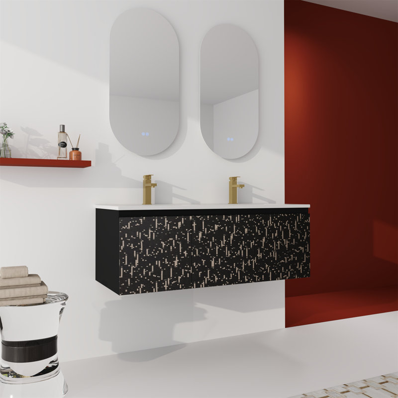 Meuble-lavabo mural