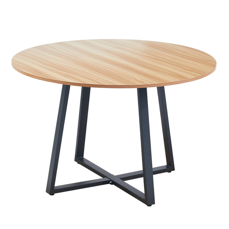 Marjory Round Metal Base Dining Table