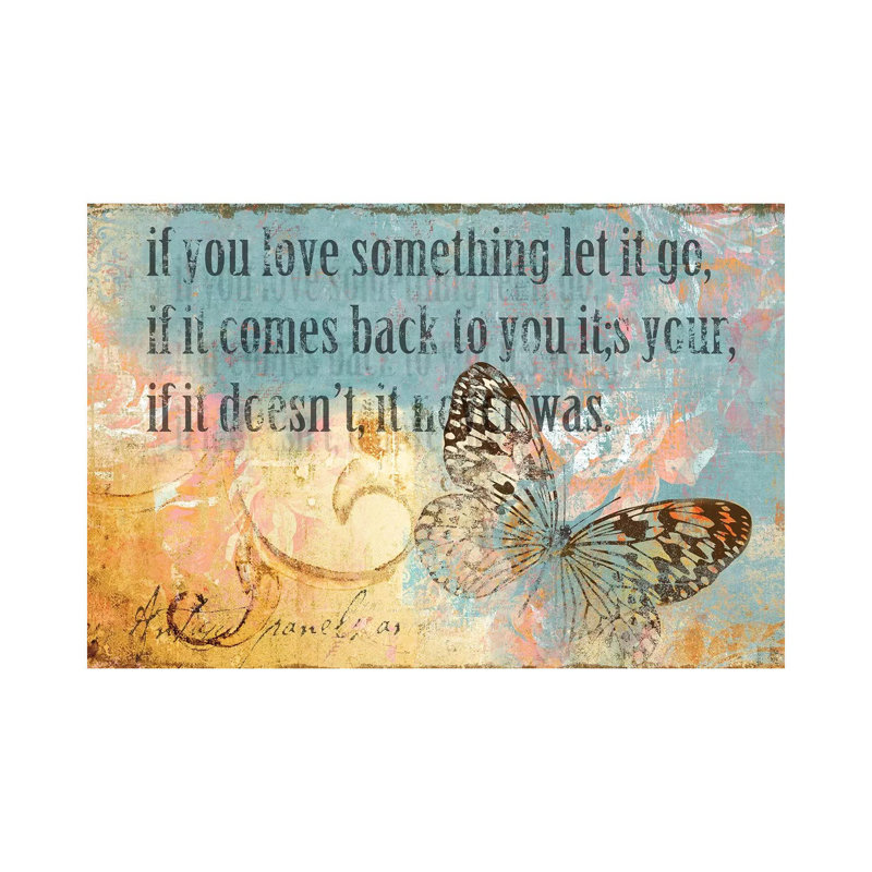 Let It Go by PI Studio - Wrapped Canvas Panoramic Print, 20.32 cm H x 30.48 cm W