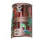 2 - Light Flush Mounted Sconce