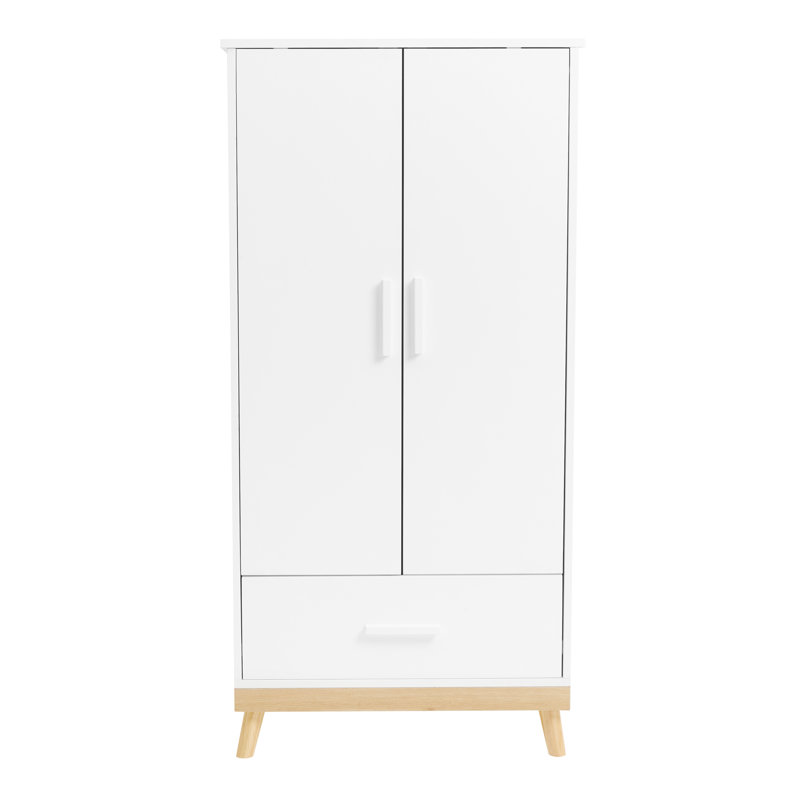 Babymore Mona Nursery Wardrobe - White