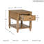 Table de bout Brandenburg