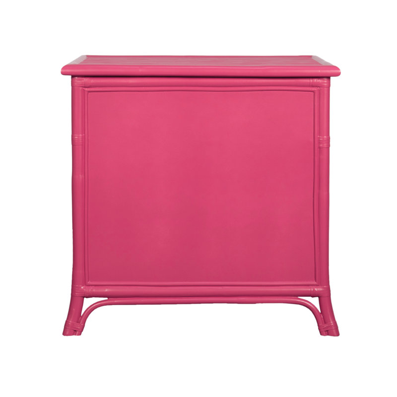 4 - Drawer Nightstand, Hot Pink