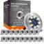 Matte Black Solar Powered Pathway Light Pack-133070334
