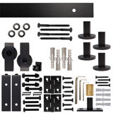 Bi-Fold Sliding Standard Single Track Barn Door Hardware Kit