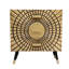 Commode 3 tiroirs en laiton