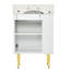 Ensemble de meuble-lavabo simple 12,2 po avec plateau Sedat