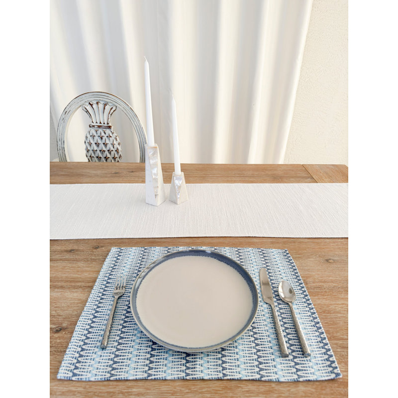 Acrylic Rectangle Placemat, Blue