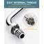 6" Faucet Swing Spout Replacement In Polished Chrome-G3/4 Internal Thread