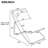 2-Piece Folding Rattan Patio Chaise Lounge, Adjustable Recliner With Cushion And Headrest-100787952