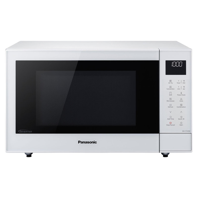 Panasonic 52cm 1000W - Watt Recirculating Countertop Microwave, White
