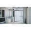 Cabine de douche coulissante encadrée Infinity-Z 74,75 "H-25641513-25641518