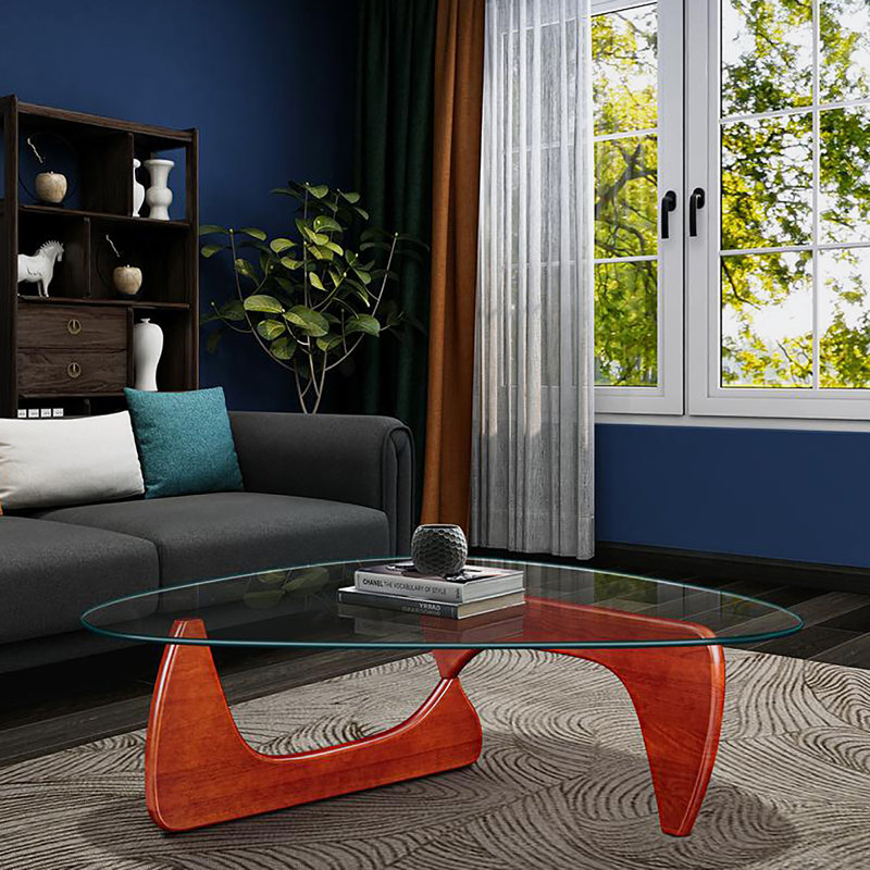 Table basse Carmila, Cerisier
