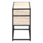 Table de rangement contemporaine à 3 niveaux avec un design élégant et une fonctionnalité polyvalente