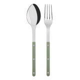 Bistrot Solid 2 - Piece Stainless Steel Flatware Set
