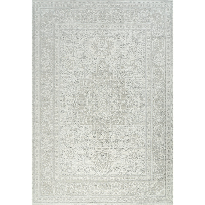 Glenam 19482-910 GREY/CREAM, Rectangle 7'10" x 10'