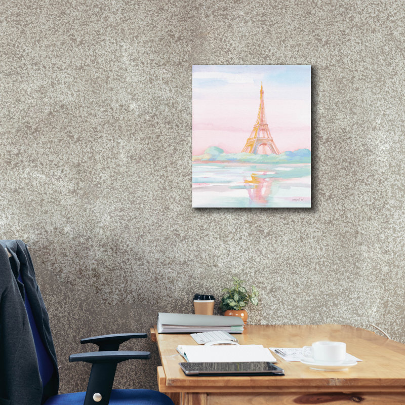  «Pastel Paris 5 C» par Danhui Nai, art mural sur toile