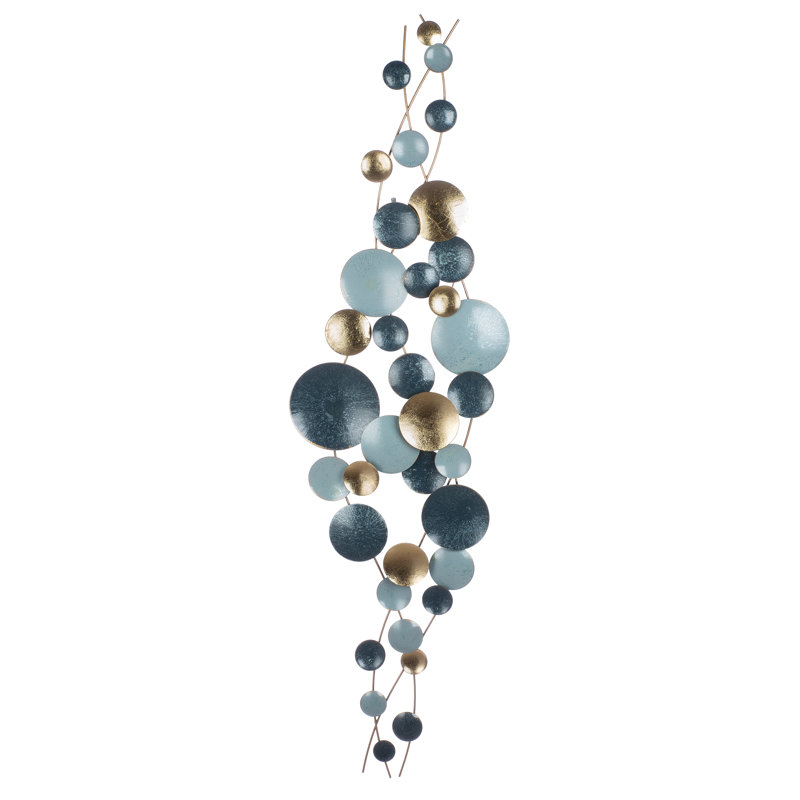 Handmade Modern Abstract Wall Decor on Metal