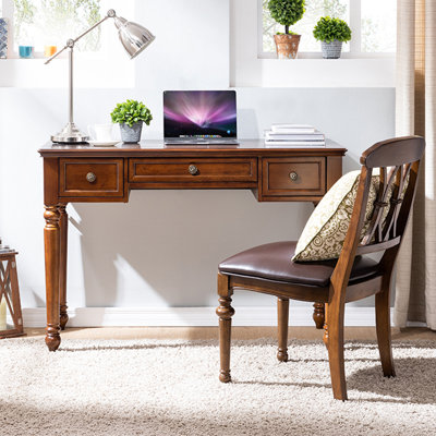 Soeke Rectangle Writing Desk by Canora Grey