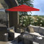 Parasol de marché 132 po Sunbrella-123382697