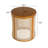 Tadeo Rubberwood & PE Rattan End Table With Circular Top-882795341