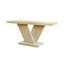 Console moderne L 66 po, placage en bois massif, chêne délavé de style Mid-Century, conception géométrique, plateau de table large, assemblage rapide et facile, grande stabilité, espace, capacité de poids, à assembler-870856207