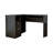 47" Light Gray L Shape Computer Desk With Two Drawers-1305123558