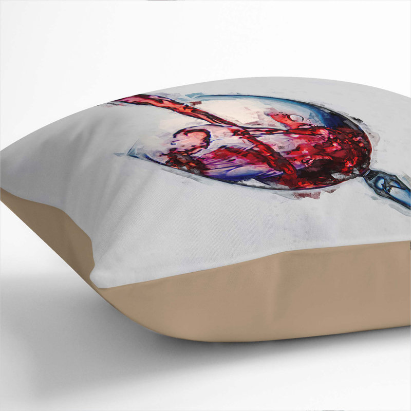 Square Throw Cushion, Stone, 55cm H x 55cm W x 20cm D