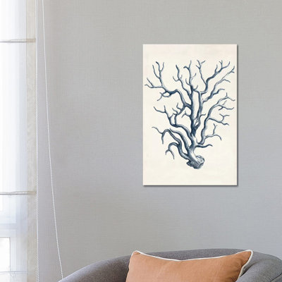 Coastal Collection In Indigo IV by Vision Studio - Gallery-Wrapped Canvas Giclée on Canvas