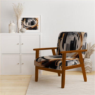 Chaise d'appoint rembourrée, fauteuil moderne Jifi