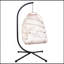 Fauteuil suspendu d'extérieur blanc cassé-1757946642