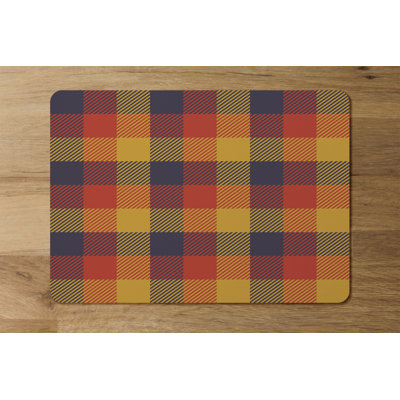 Grassingt Plaid Rectangle Placemat