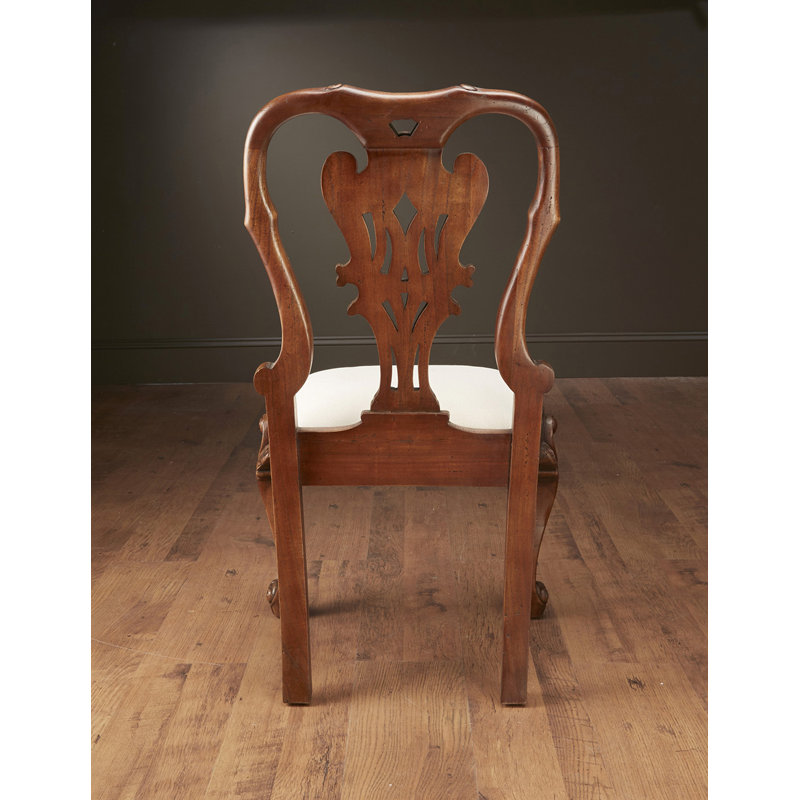 Chaise d'appoint en lin 58,42 cm de large