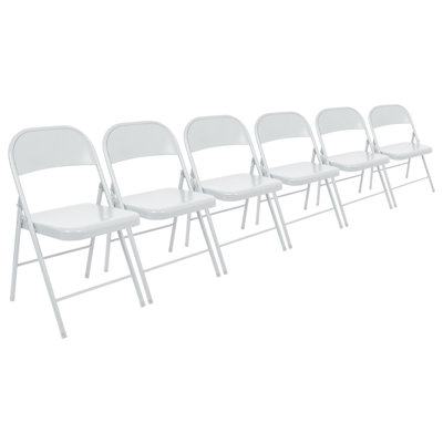 Harbour Housewares Metal  Folding Chair