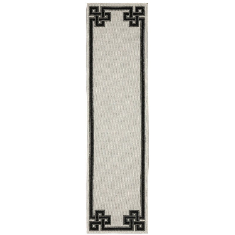 Kellyville Geometric Indoor / Outdoor Rug, Runner 1'10" x 7'3"