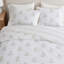 Ensemble de courtepointe réversible en coton beige Martha Martha-137622118