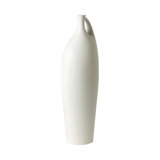 Indentation Vase-Matte White