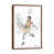 Classic Brown Wood Framed